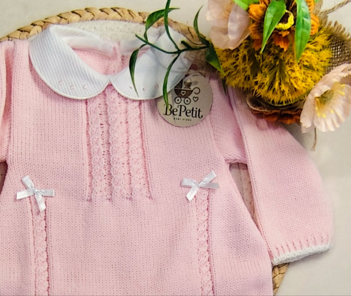Conjunto malha rosa