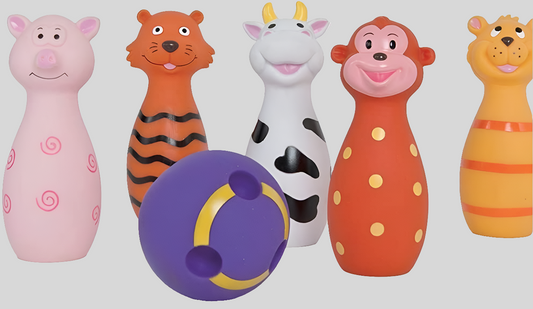 Conjunto de Boliche "Animais"