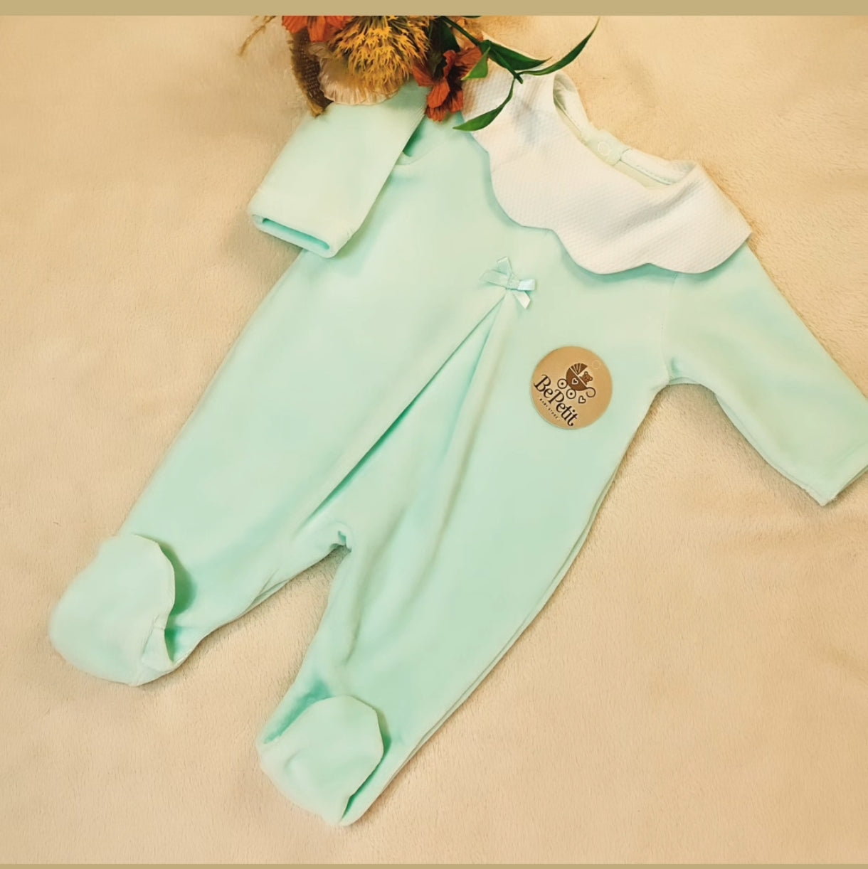 Babygrow veludo gola