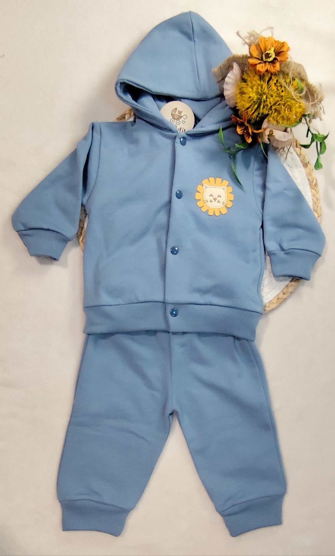 Conjunto leãozinho de três peças