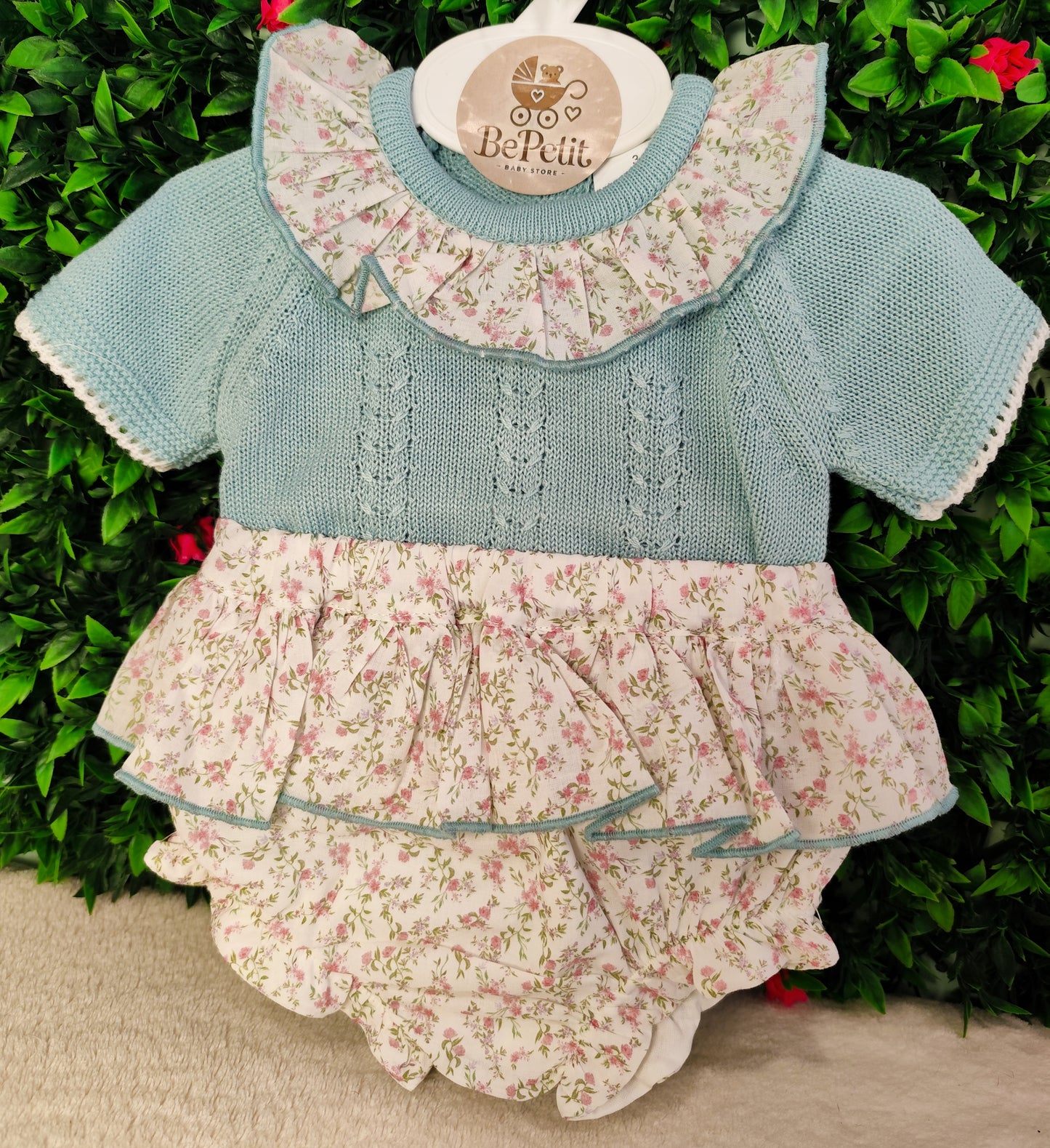 Conjunto fofo floral