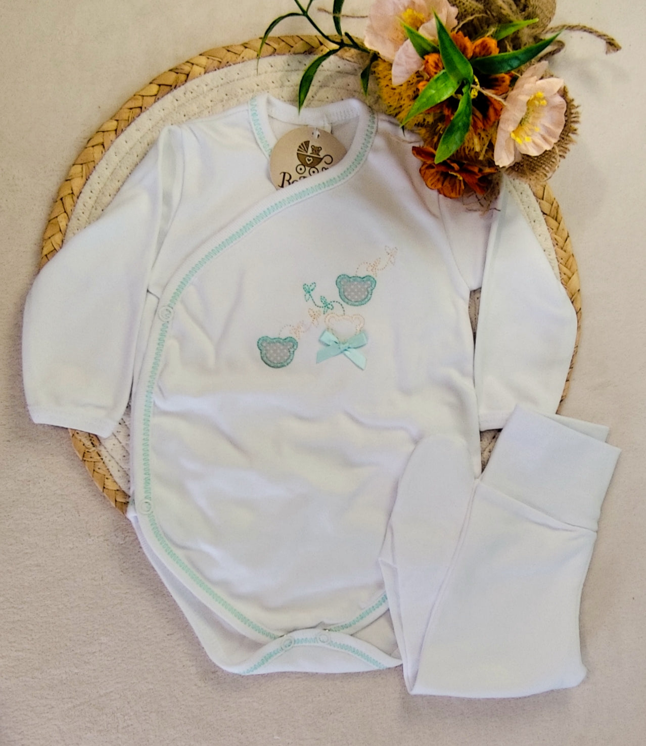 Kit maternidade laço