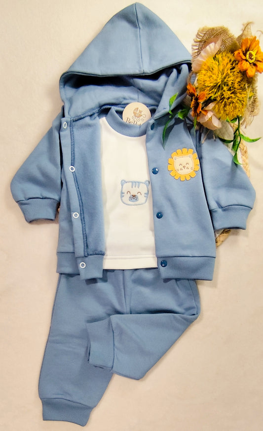 Conjunto leãozinho de três peças