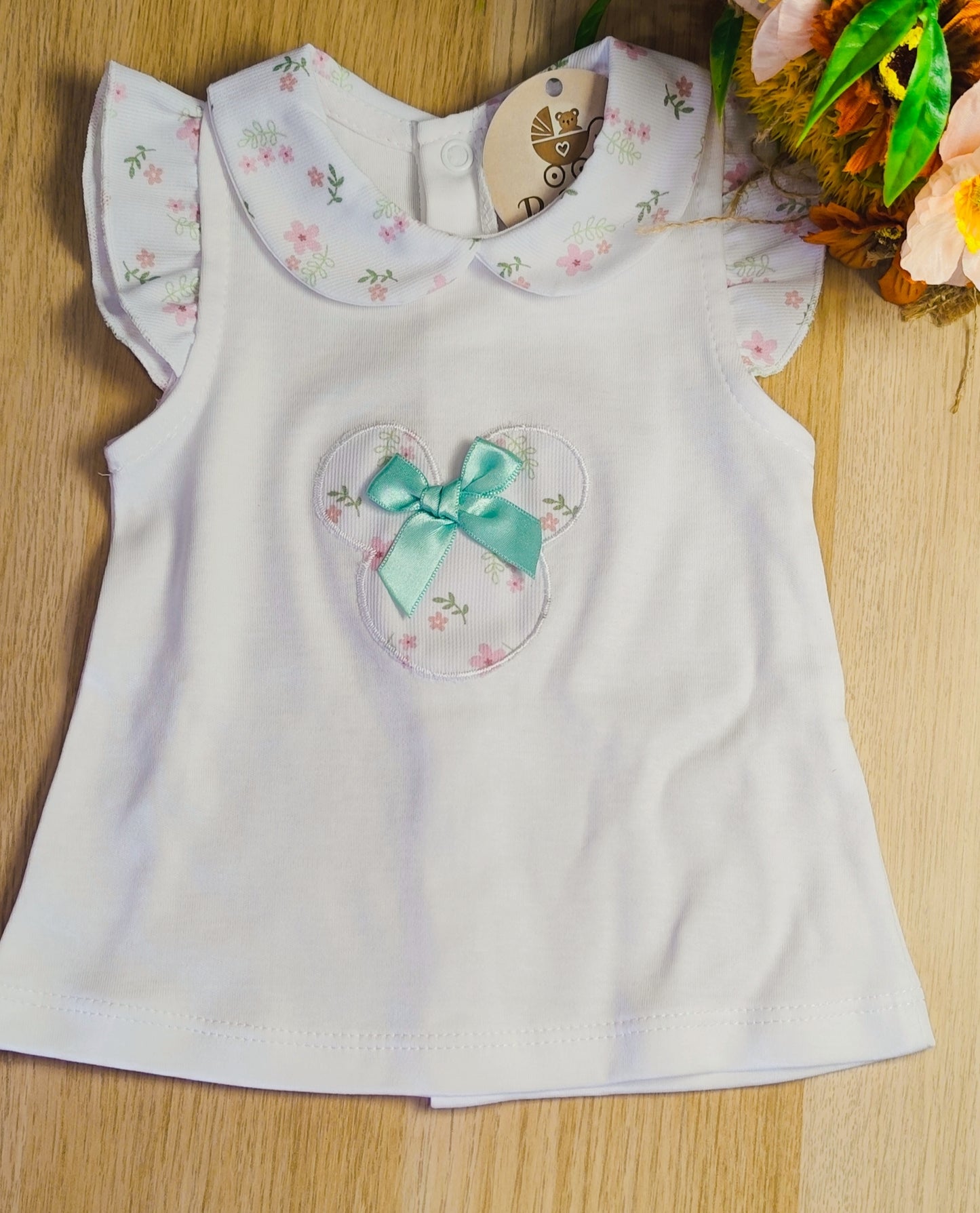 Conjunto 2 peças de lacinho