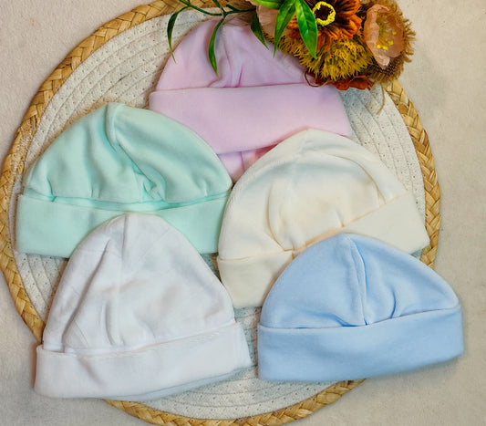 Gorros para bebé veludo
