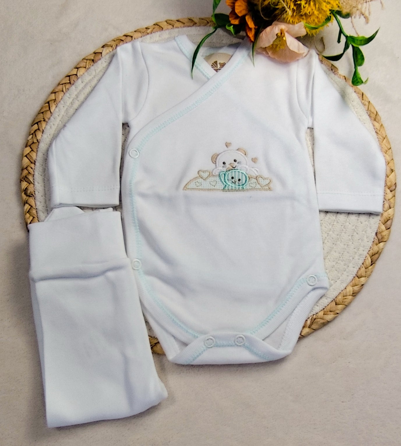 Body com collant c/ carda