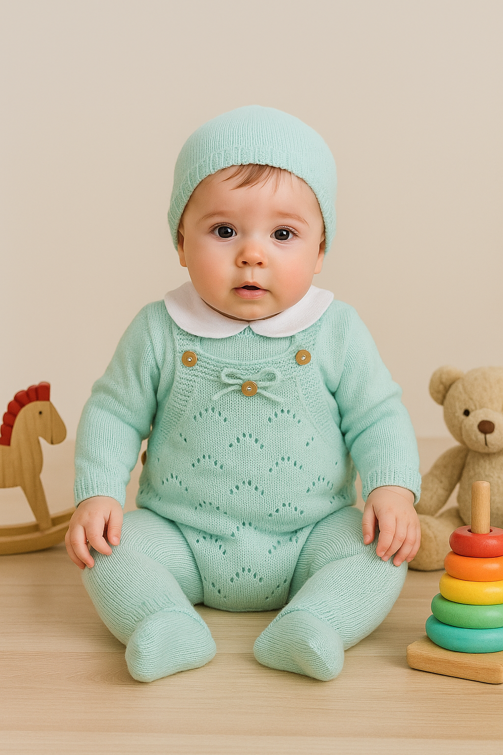 Conjunto de Tricot 3 peças
