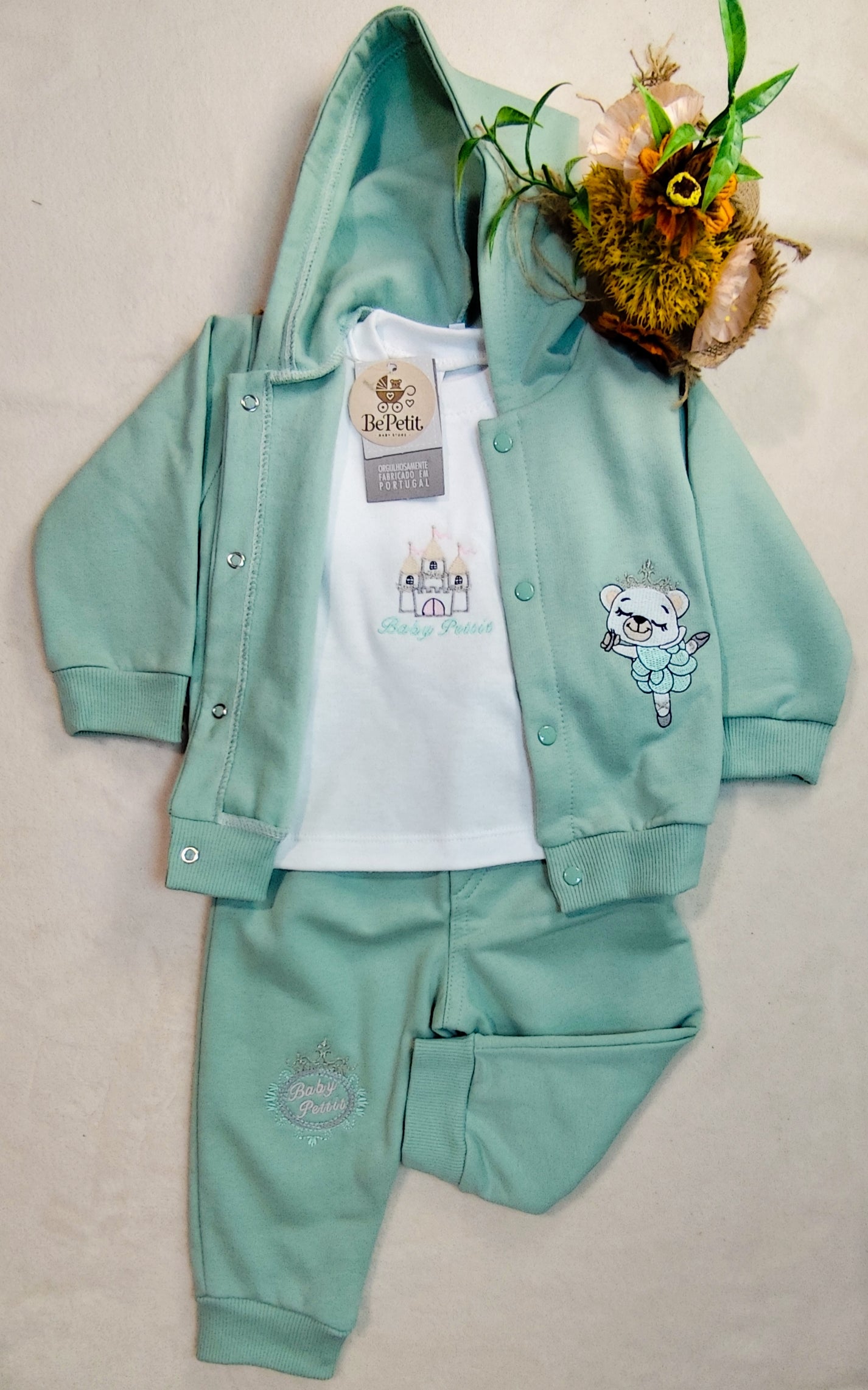 Conjunto Baby de três peças