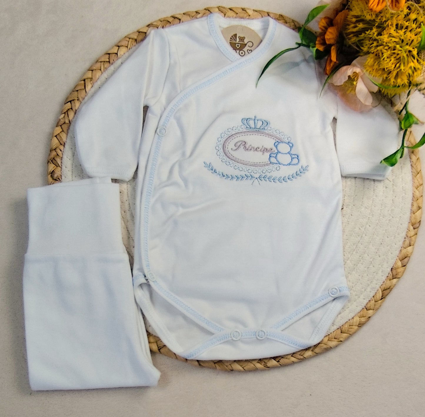 Kit maternidade azul bebé