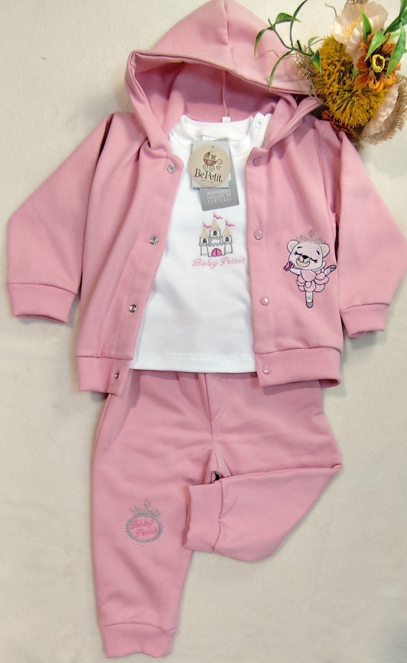 Conjunto Baby de três peças
