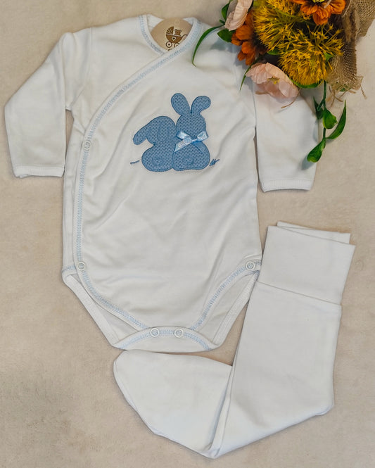 Conjunto body e calça com carda