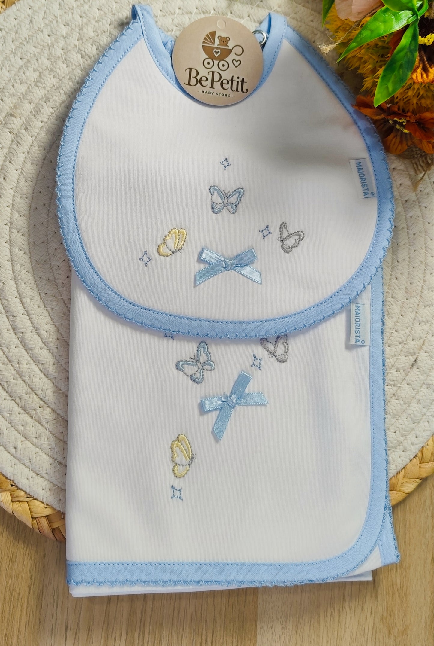 Conjunto Fralda+ Babete