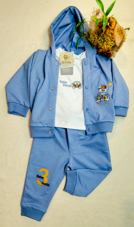 Conjunto carrinho 3 peças