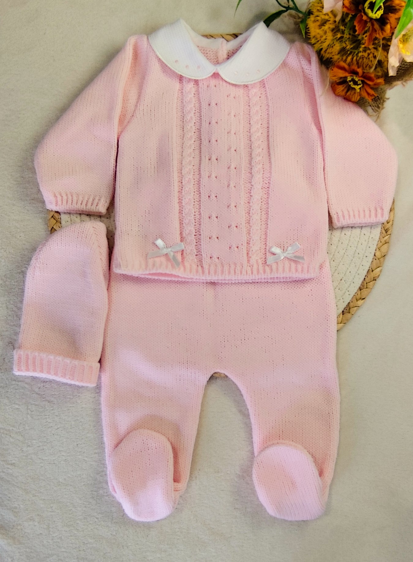 Kit saída de maternidade Rosa