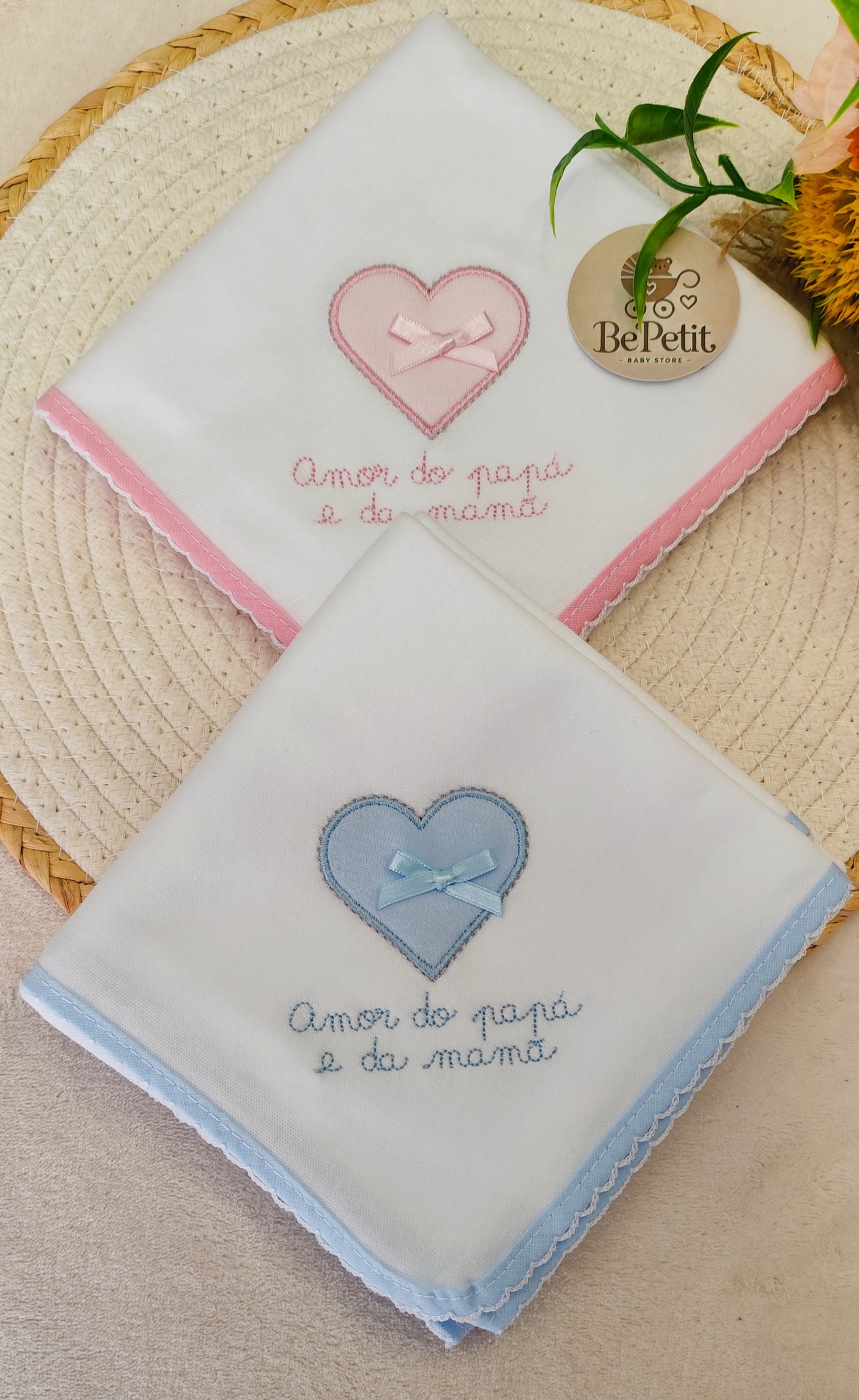 Fralda amor do papá e mamã
