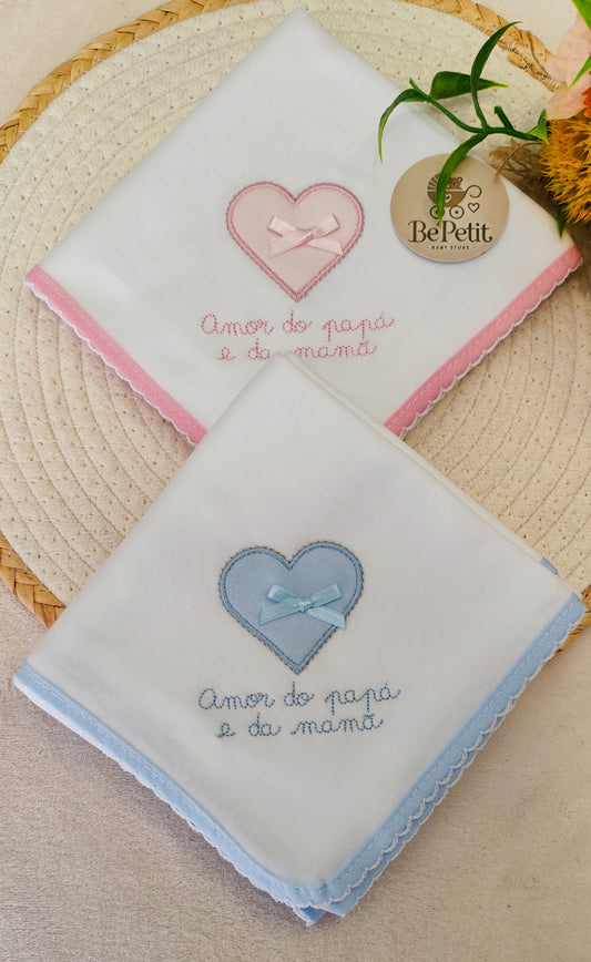 Fralda amor do papá e mamã