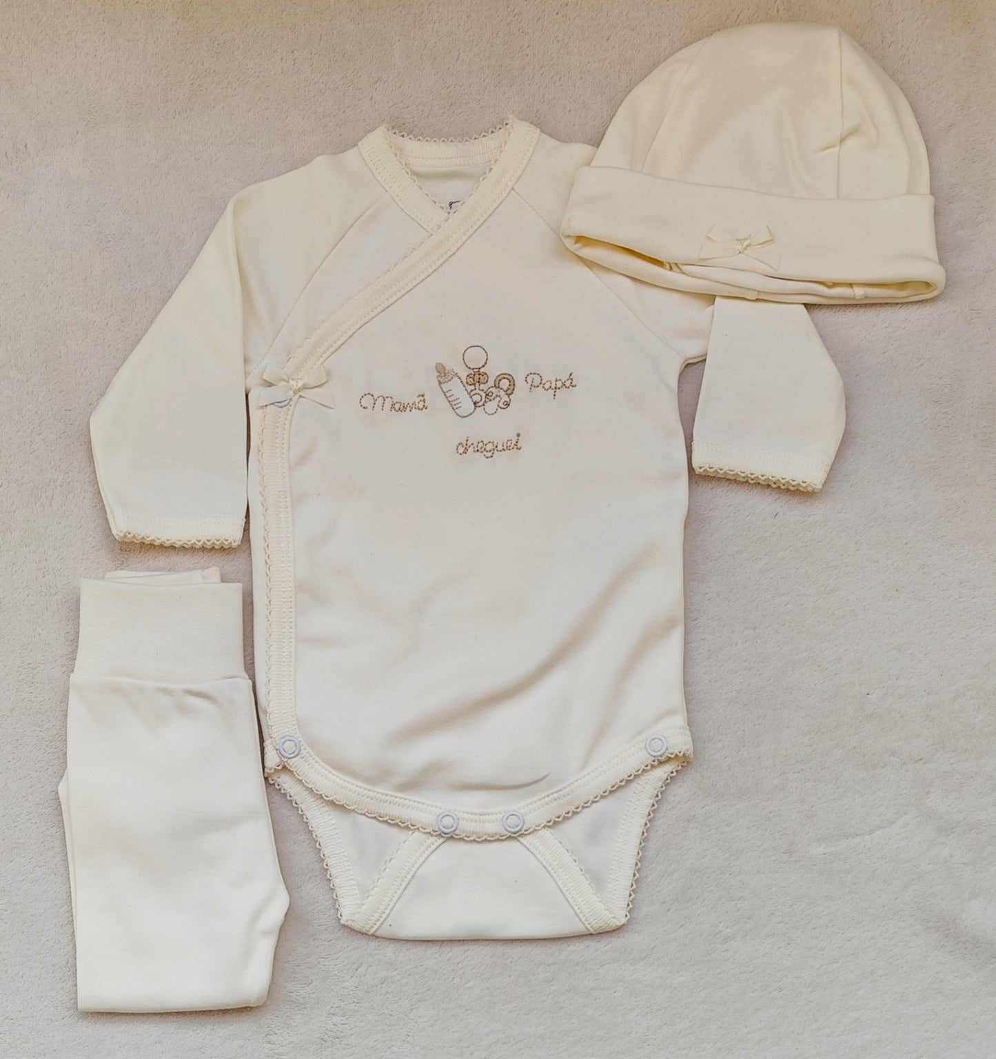 Conjunto primeira roupinha 5 peças