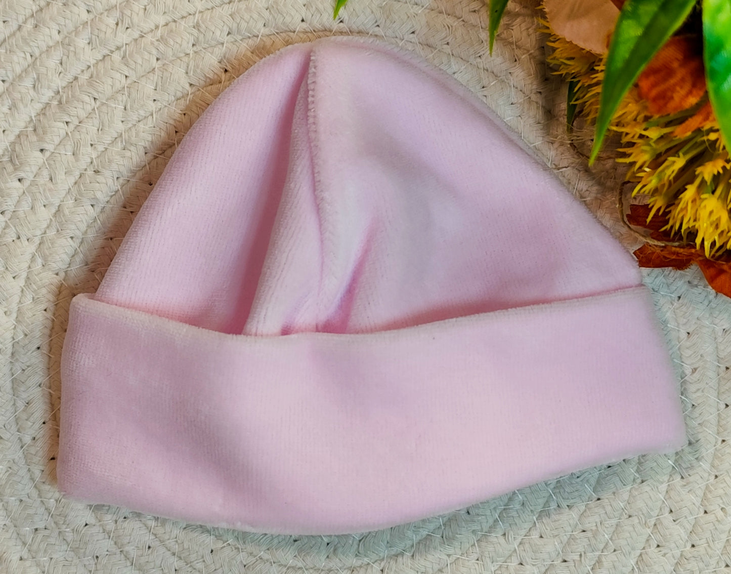 Gorros para bebé veludo