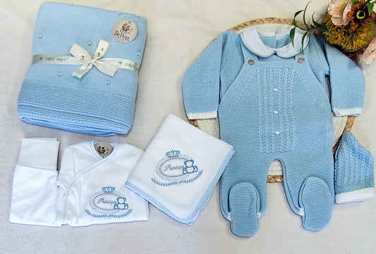 Kit maternidade azul bebé