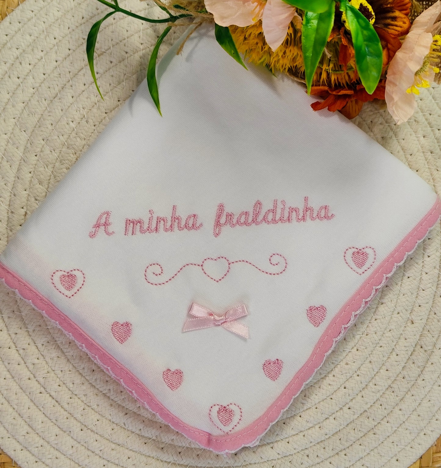 Conjunto de saída maternidade Rosa