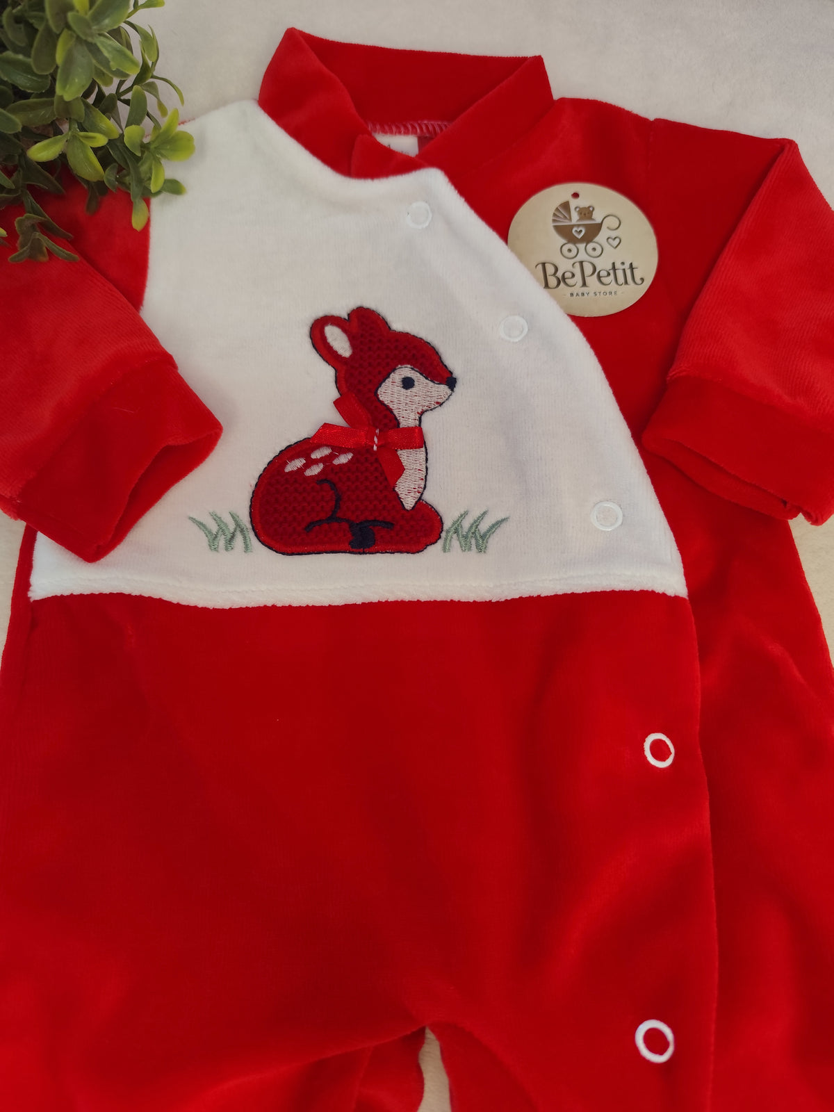 Babygrow veludo