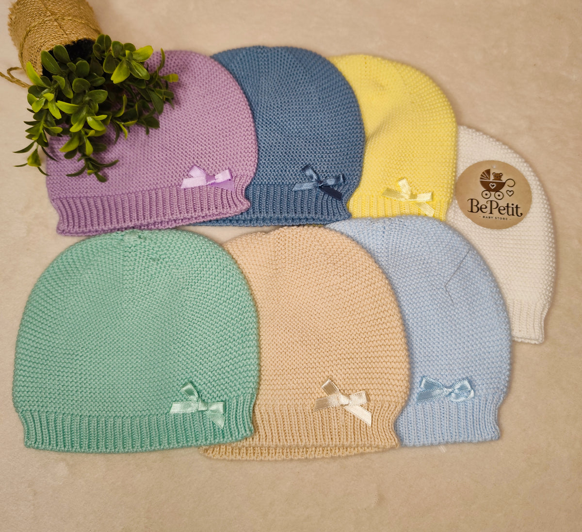 Gorros para bebê algodão