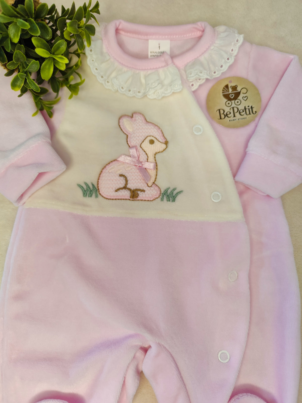 Babygrow veludo