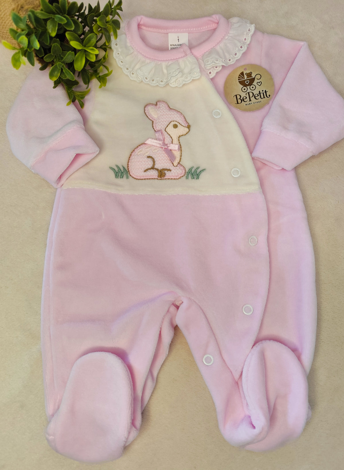 Babygrow veludo