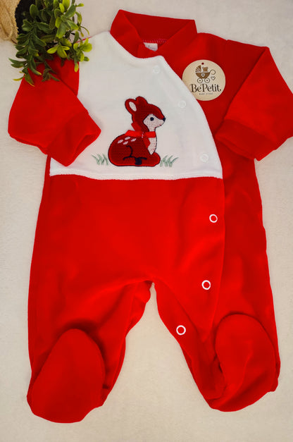 Babygrow veludo