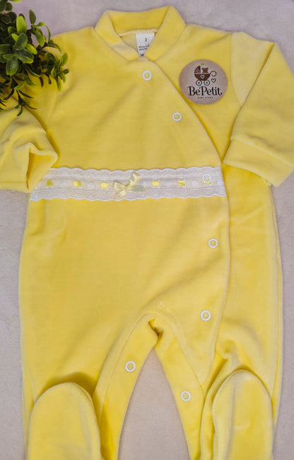 Babygrow veludo