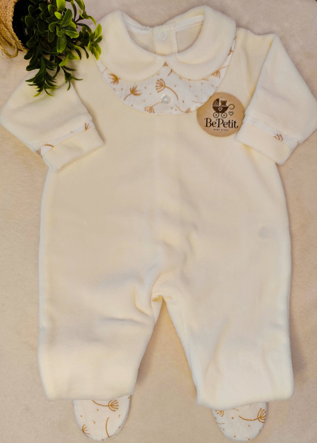 Babygrow veludo
