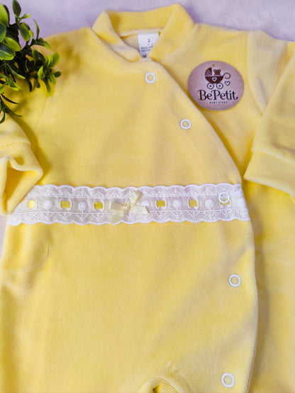 Babygrow veludo