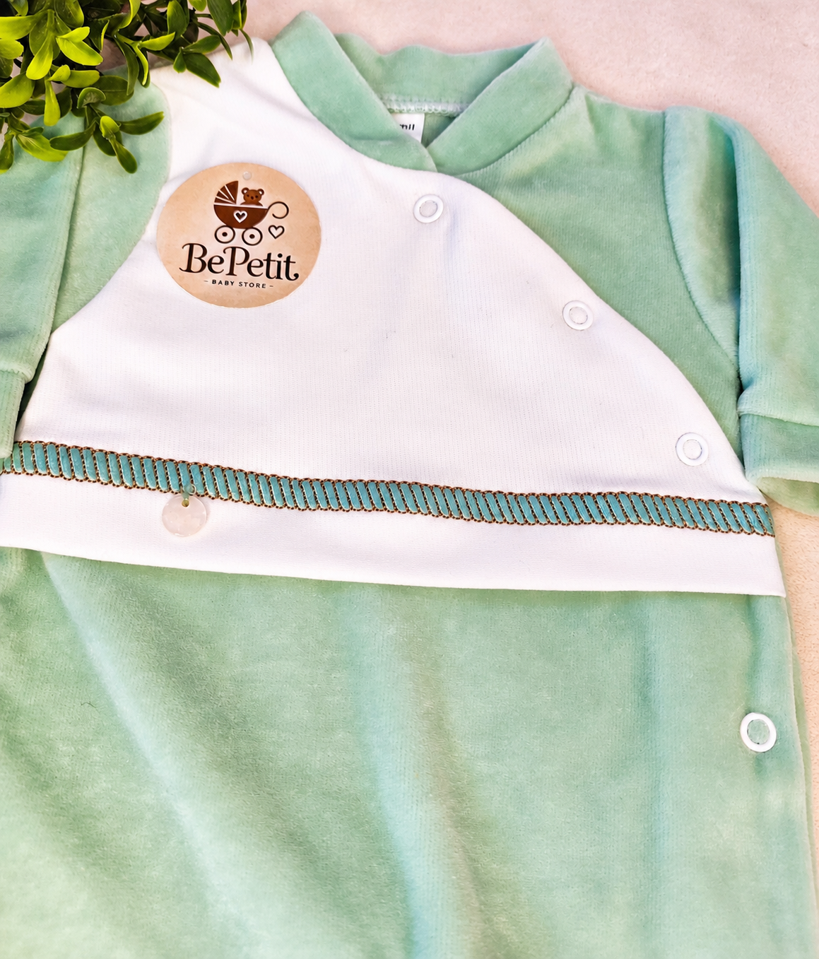 Babygrow veludo