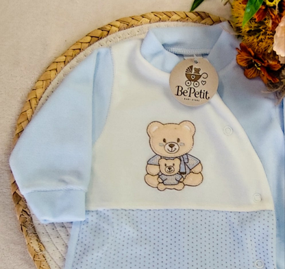 Babygrow veludo ursinhos