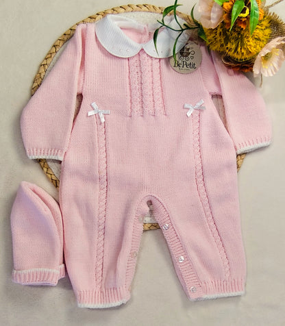 Conjunto malha rosa