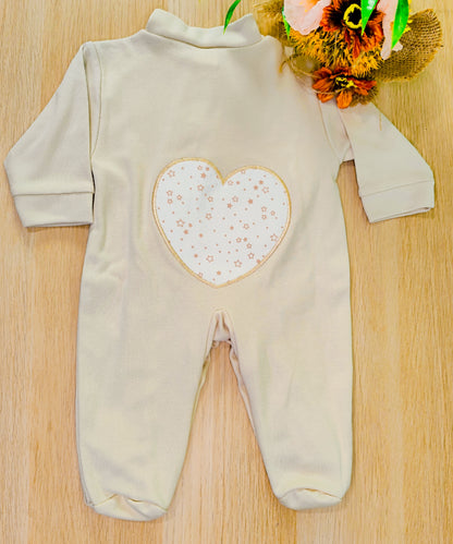 Babygrow ursinho coração