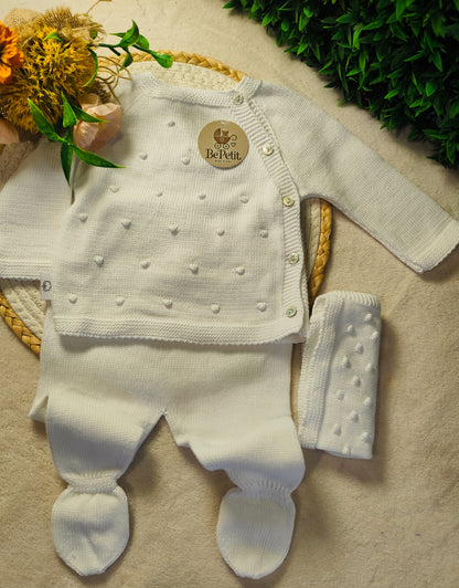 Conjunto malha pipoca