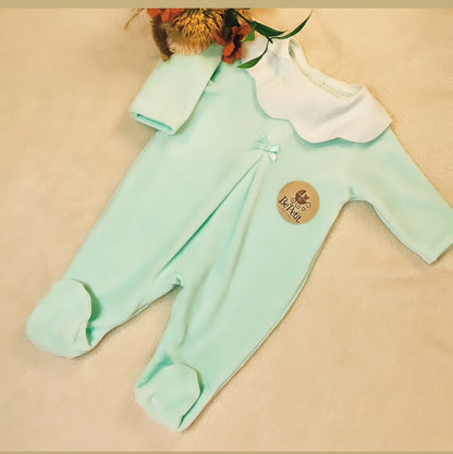 Babygrow veludo gola