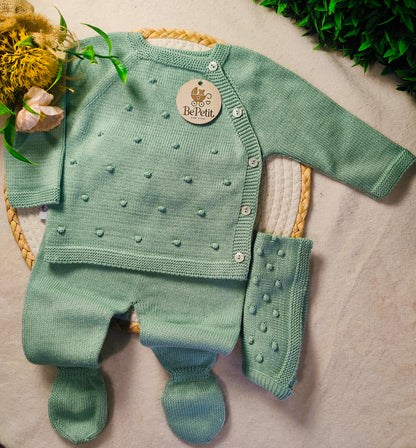 Conjunto malha pipoca