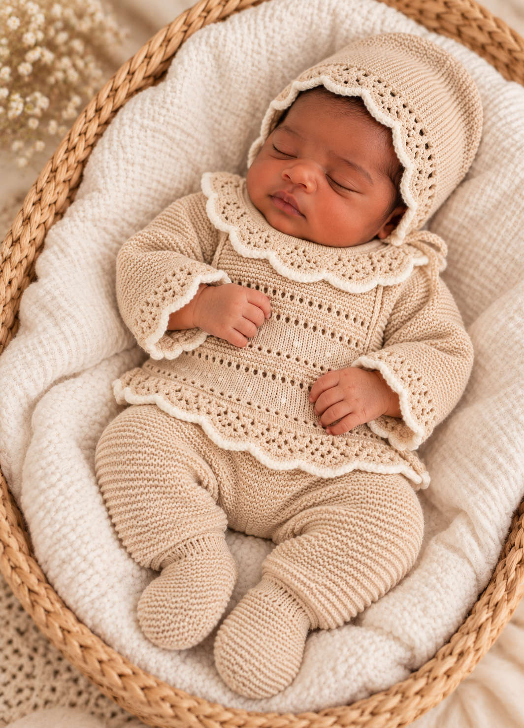 Conjunto saída de maternidade menina