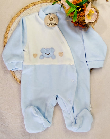 Babygrow urso coração