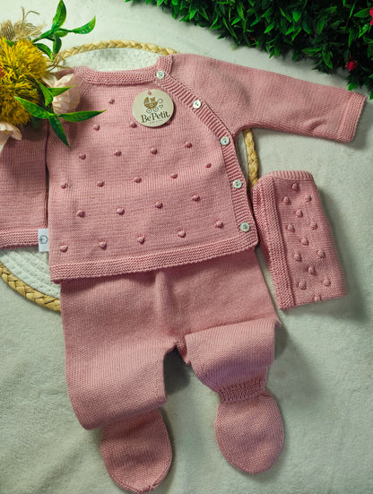 Conjunto malha pipoca