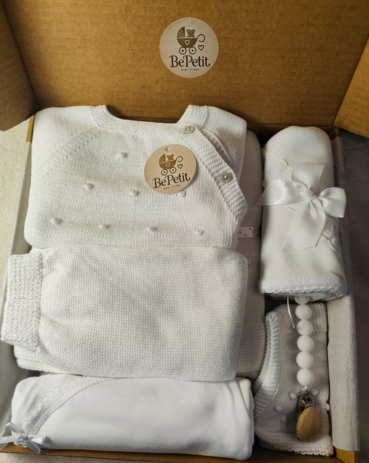 Box saída de maternidade Branca