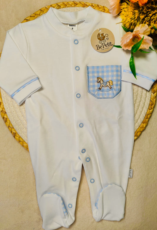 Babygrow algodão Branco