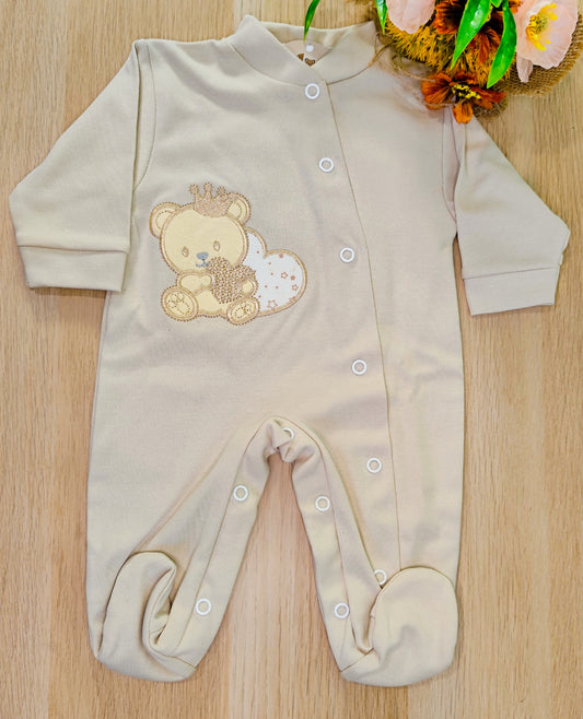 Babygrow ursinho coração