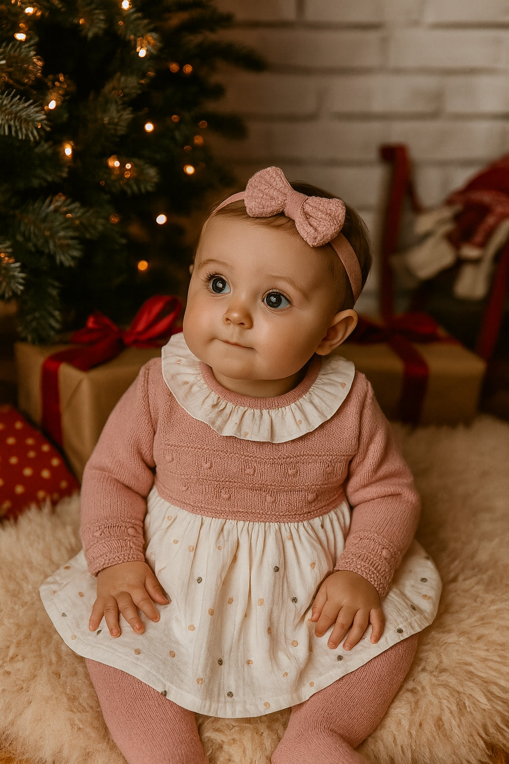 Vestido Malha com tecido