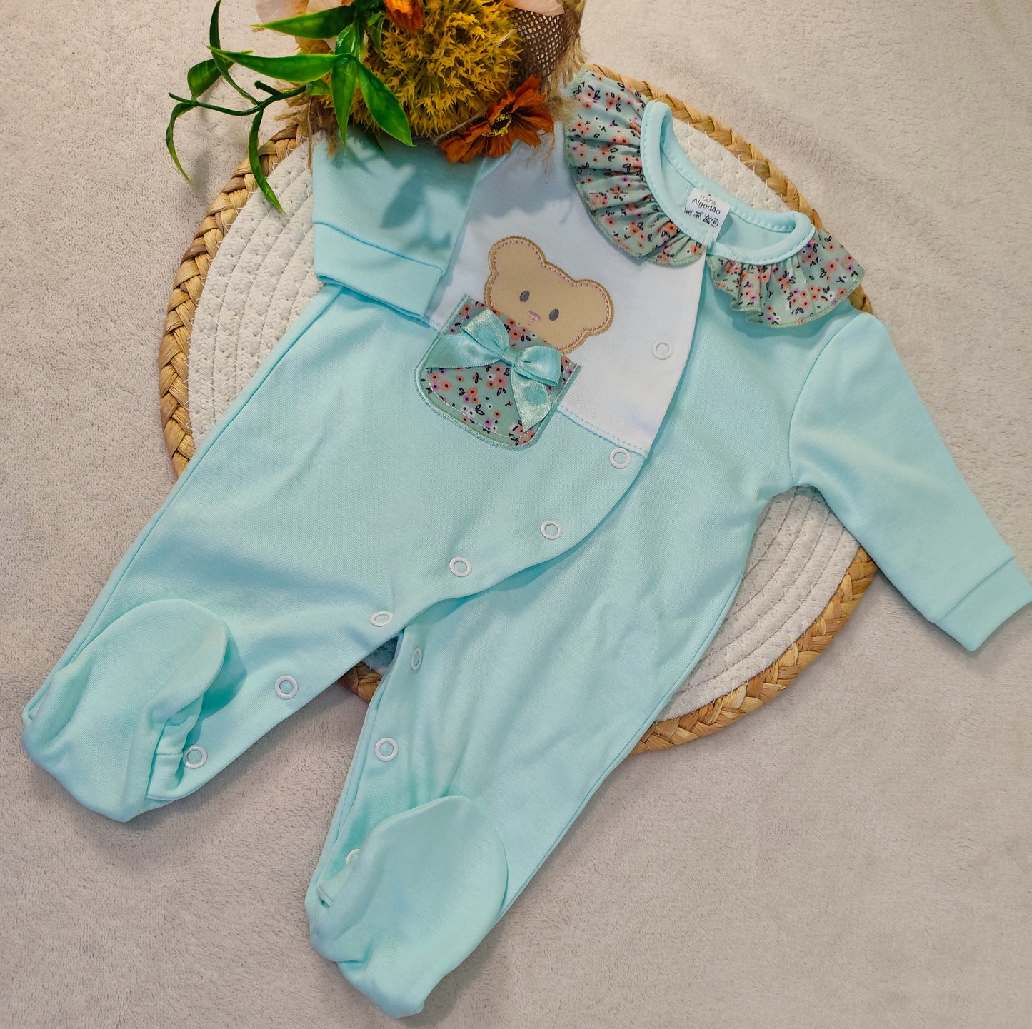 Babygrow ursinho gola