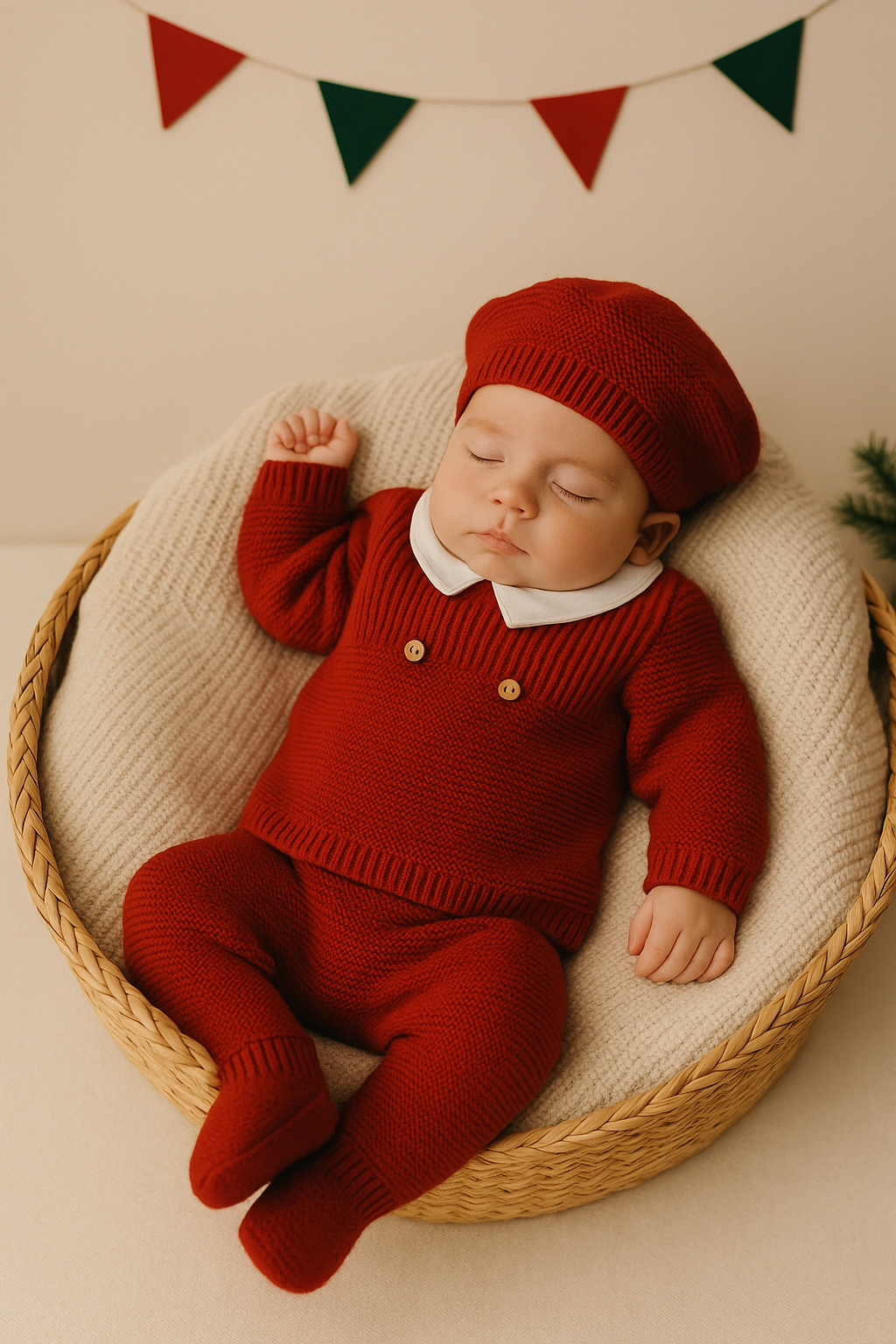 Conjunto malha gola menino