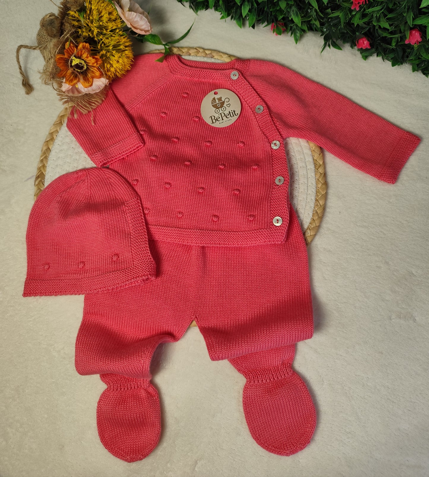 Conjunto malha pipoca