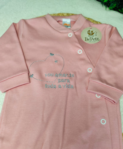 Babygrow algodão Amo-te